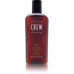 American Crew 3-IN-1 &scaron;ampoon / palsam / du&scaron;igeel meestele - 250 ml.