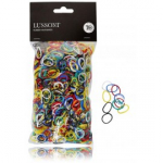 Lussoni Multicolored Hair Bands mitmev&auml;rvilised juuksekummid 15 mm - 100 g.