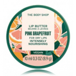 The Body Shop Pink Grepefruit Lip Butter intensiivselt toitev v&otilde;i kuivadele huultele - 10 ml.