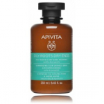Apivita Oily Roots & Dry Ends Shampoo &scaron;ampoon rasusele peanahale ja kuivadele juukseotstele - 250 ml.