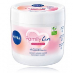 Nivea Family Care Cream niisutav kreem n&auml;o-, keha- ja k&auml;tenahale - 450 ml.