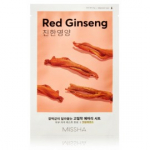 Missha Airy Fit Sheet Mask Red Ginseng kangasmask punase žen&scaron;enni ekstraktiga - 1 tk.