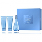 Davidoff Cool Water komplekt naistele (100 ml EDT + 75 ml kehakreem + 75 ml du&scaron;igeel) - Komplekt