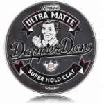 Dapper Dan Ultra Matte Super Hold Clay matt tugeva hoidmisega juuste kujundamise savi meestele - 50 ml.
