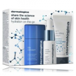 Dermalogica Hydration On The Go n&auml;okomplekt (seerum 10 ml + kreem 15 ml + puuder 13 g) - 1 tk.