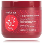 Inebrya Up To You Coily 3-in-1 Hydrating Jelly Mask mitmetoimeline mask lokkis juustele - 500 ml.