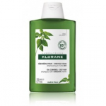 Klorane Nettle vol&uuml;&uuml;mi andev &scaron;ampoon rasustele juustele - 200 ml.