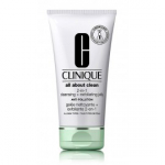 Clinique All About Clean 2-in-1 Cleansing Exfoliating Jelly puhastav n&auml;okoorija - 150 ml.