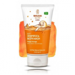 Weleda 2in1 Happy Orange &scaron;ampoon ja puhastusvahend lastele - 150 ml.