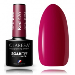 Claresa Soak Off UV / LED Color Red kauap&uuml;siv h&uuml;briid k&uuml;&uuml;nelakk - Red 426