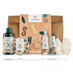 The Body Shop Shea Nourish & Flourish komplekt (250 ml du&scaron;ikreem + 200 ml v&otilde;i + 100 ml udu + 30 ml k&auml;tepalsam + &scaron;vamm) - Komplekt