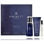 Hackett London Essential komplekt meestele (100 ml EDP + 100 ml du&scaron;igeel + 10 ml EDP) - Komplekt