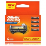 Gillette Fusion5 Proglide raseerimisterad - 4 tk.