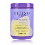 Inebrya Blondesse No-Yellow Mask kollast tooni neutraliseeriv juuksemask - 1000 ml.