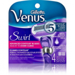 Gillette Venus Swirl raseerija vahetusterad - 4 tk.