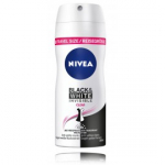 Nivea Invisible Black & White Clear 48H sprei-antiperspirant naistele - 100 ml.