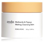 Ondo Beauty 36.5 PONG-PONG Multiacids & Papaya Melting Cleansing Balm puhastav palsam n&auml;ole - 100 ml.