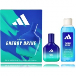 Adidas Vibes Energy Drive komplekt meestele ja naistele (50 ml EDP + 100 ml du&scaron;igeel) - 1 tk.