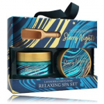 The Indulgent Bathing Co. Starry Nights kehakomplekt (135 g kehakoorija + 105 g vannisool) - 1 tk.