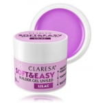 Claresa Soft & Easy Builder Gel UV / LED geel k&uuml;&uuml;nte pikendamiseks - Lilac 90 g.