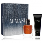 Emporio Armani Stronger With You Intense komplekt meestele (50 ml EDP + 75 ml du&scaron;igeel) - Komplekt