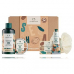 The Body Shop Shea Nourish & Flourish komplekt (250 ml du&scaron;ikreem + 50 ml v&otilde;i + 100 g seep + 30 ml k&auml;tepalsam + &scaron;vamm) - Komplekt