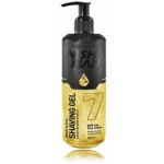 Nishman Fresh Active Shaving Gel 7 Gold One Easy Tattoo raseerimisgeel meestele - 400 ml.
