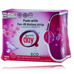 Gente Day Pads With Far-IR Anion Strip Eco h&uuml;gieenisidemed - 10 vnt.