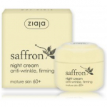 Ziaja Saffron Night Cream &ouml;ine pinguldav kortsudevastane kreem k&uuml;psele n&auml;onahale - 50 ml.