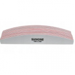 Sunone Nail File poolkuu kujuline k&uuml;&uuml;neviil poleerimiseks 180 / 240 - 10 tk.