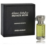 Swiss Arabian Private Musk Concentrated Perfume Oil &otilde;liparf&uuml;&uuml;m meestele ja naistele - 12 ml.
