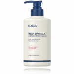 Kundal Rich SoyMilk Creamy Body Wash Mellow Vanilla kreminis kūno prausiklis - 500 ml.