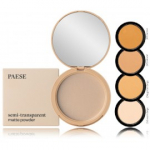 Paese Semi-Transparent Matte Powder l&auml;bipaistev kompaktne mati efektiga puuder - 1A