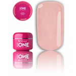 Silcare Base One UV Gel Builder geel k&uuml;&uuml;nte pikendamiseks - Dark French Pink 50g