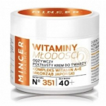 MINCER PHARMA Vitamins Of Youth 40+ No.351 poolrasune toitev n&auml;okreem - 50 ml.