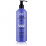 CHI Color Illuminate Shampoo Platinum Blonde neutraliseeriv &scaron;ampoon kollaste toonide jaoks - 355 ml.