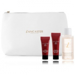 Lancaster 365 Skin Repair Evening Routine Set komplekt naistele (7 ml seerum + 7 ml kreem + 30 ml puhastusvahend + kosmeetikakott) - Komplekt