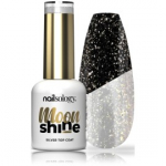 Clavier Nailsology Moon Shine Golden Top Coat k&uuml;&uuml;nelaki pealislakk - Silver