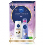 Nivea Smooth Moment komplekt naistele (ihupiim 250 ml + du&scaron;igeel 250 ml) - Komplekt