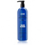 CHI Color Illuminate Shampoo Silver Blonde oranže ja punaseid toone neutraliseeriv &scaron;ampoon - 355 ml.
