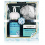 Vivaco Hyaluronic Acid Set komplekt (n&auml;okreem 50 ml + kehapiim 400 ml + &scaron;vamm) - 1 tk.