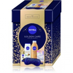 Nivea Golden Care komplekt (du&scaron;igeel + kehakreem + rullantiperpirant + huulepalsam + unemask) - 1 tk.