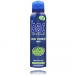 BAC Cool Energy Men Deodorant 24H pihustatav deodorant meestele - 150 ml.