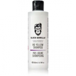 Slick Gorilla No Yellow Shampoo kollast neutraliseeriv &scaron;ampoon juustele - 200 ml.