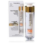 FrezyDerm Sun Screen Velvet Technology Second Skin SPF50 kasdienis veido kremas - 50 ml.