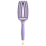 Olivia Garden Finger Brush Boar & Nylon juuksehari - Snuggle Purple