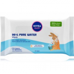 NIVEA Baby Pure Water niisked salvr&auml;tikud beebidele - 57 vnt.