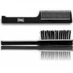 Proraso Moustache Brush komplekt meestele (1tk habemehari + 1tk vuntskimm) - 1 tk.
