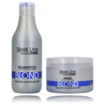 Stapiz Sleek Line Blond komplekt blondidele juustele (250 ml mask + 300 ml &scaron;ampoon) - Komplekt