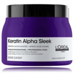 L'oreal Professionnel Keratin Alpha Sleek Mask professionaalne mask taltsutamatutele juustele - 500 ml.